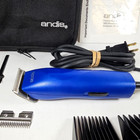 Andis Hair Cut Clipper Set Shaving Machine Trimmer Barber Trim Case Scissors