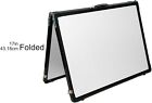 Maven Portable Whiteboard Folding Travel White Board With Stand Easel Light