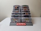 Nintendo 64  N64 14 Cartridge In Plastic Sleeve Display Stand  3d Printed