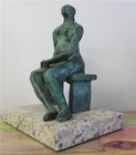 Henry Moore Sculpture   Woman Iv   Signed And Numbered