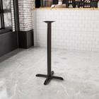 Commercial Use   Durable Construction  X-base  22x22 In Restaurant Table
