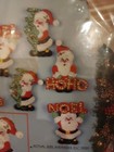 New Bucilla Christmas Greetings Santa Claus Felt Sequin Ornaments Kit 82836