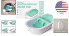 Versatile Baby Bath Tub With Sink-style Safety Seat  Ideal For All Ages