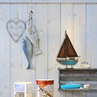 Rustic Wood Sailboat Decor Tabletop Nautical Decor  Wooden Sailboat Nautical    