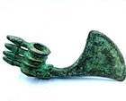 Ancient Antique Luristan Or Lorestani Bronze Axe From Iron Age 1000-650 Bc
