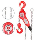 0 75 1 5 3 6 Ton Manual Chain Hoist 10ft 20ft Come Along Lever G80 Chain Hoist