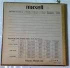Vintage Maxell Ud35-7 7  Reel To Reel Tape 1800ft Magnetic Sound Recording