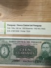 Paraguay  Banco Central Del Paraguay 100 Guaranties 67 Superb Gem Unc Gepq