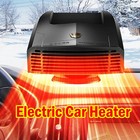 1200w Heater Portable Heating Cooling Fan Defroster Demister For Car Truck 12v
