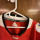 Adidas Team Canada Hockey Jersey Red white World Cup Of Hockey Size L