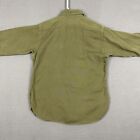 Vintage Bsa Boy Scouts Of America Official Shirt Sanforized Shirt Small Green
