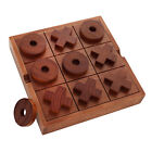 Creekview Home Emporium Giant Tic Tac Toe Game Board - 8 6 X 8 6in Wood Box