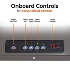 Comfort Zone 10 000 Watt  240 Volt Industrial Ceiling Mounted Heater With Remote