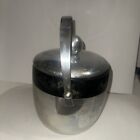Vintage Kromex Aluminum Ice Bucket 1950 s Spun Aluminum Mcm Ice Bucket Rare Htf