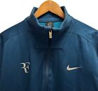 Nike Rf Roger Federer Mens Size Xl 2018 Australian Open Tennis Blue Track Jacket