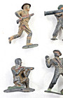 10 Vintage Barclay Manoil Lead Soldiers Figure  Lot  2 5  - 3    Read