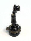 Phb Porcelain Hinged Trinket Box Old Fashioned Black Telephone
