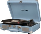 Cruiser Deluxe Vintage 3-speed Bluetooth Suitcase Vinyl Record Player Turntable