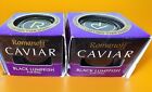 2 Pack Romanoff Caviar Black Lumpfish  2 Oz Jars   X2 New Lot