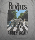 The Beatles Mens Abbey Road Classic Pose Heather Gray Shirt New M  L  Xl  2xl