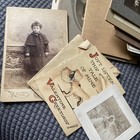 Lot Of Antique Photos-postcards-ephemera