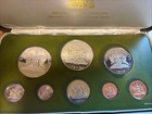 Very Nice Original 1975 Trinidad And Tobago Proof Set W  Coa Has Silver