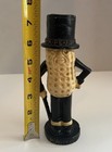 Planters Mr Peanut Cast Iron Still Coin Bank 7 25  Metal Figure Figurine Vintage