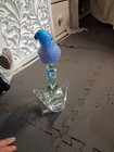 Vintage Hand Blown Glass Bird