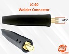 S  a 200 Amp Welding Ground Clamp Lc40 Connector  2 Awg Copper Cable 15 Ft