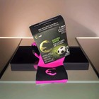 Puma Youth Soccer Socks 2 Pair Pack Pink Black Size Large Shoe Size 4-6 Kids