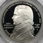 2005 P Proof Chief Justice John Marshall Silver Dollar Pcgs Pr-70 Dcam