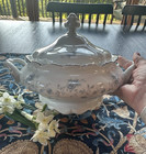 Johann Haviland Blue Garland Covered Dish Free Shipping 