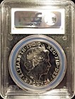  2014 Uk Royal Mint Britannia Lunar Mule   2 Silver 1oz Pcgs Ms68 Mule Error 
