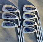 Spalding Executive X Ez Oversize Rh Steel Shaft 3-9 Iron Set Vintage 