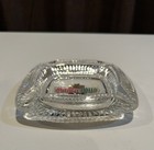 Glass Ash Tray For Augsburger Hasen-pils Beer  Germany