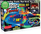 Magic Tracks Mega Set 18 Ft Glow In The Dark Race Track With 2 Led Cars