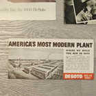 Vintage Desoto Sales Brochure Lot Of 17 1950s Firedome Fireflite Mopar Dealer Ad