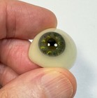 Antique German Hand-blown Human Prosthetic Glass Eye   Blue green 