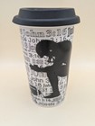 Cypress Home John 3 16 Coffee Mug Football Player Silhouette Ceramic Travel Cup