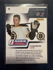 Boston Bruin Auto   Jersey       d Lot Of 9 Stanley Cup 2011 Sequin Bergeron Chara