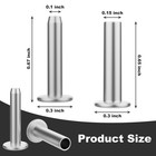 Cutlery Rivets 5 16  X 5 8  Knife Making Handle Pins -nickel 15sets  Silver 