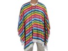 2 Serape Blanket Mexican Poncho Southwest Tribal Pattern Halloween Day Dead New