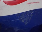 Vintage 1980   s Pepsi Cola Metal Bottle Cap Sign By The Stout Sign Co 