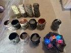 Hawaiian Tiki Mug Lot - Skull Face Tall Tiki Mugs cups With Bowl