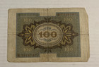 1920 German Hundert Mark Reichsbanknote Germany Currency Money Bill Note