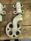 Antique Vintage Cast Iron Factory Industrial Caster Railroad Cart Wheels Swivel