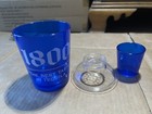 Sets Of 2  1800 Tequila Plastic Cocktail Shakers  3 Piece Personal Mixers- New 