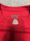 Ufc T-shirt Men   s 3xl Red Short Sleeve Blank Crew Neck Nwot