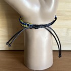 Ukraine  Sweden  Barbados  Palau   Tokelau  Bosnia Handmade Blue Yellow Bracelet