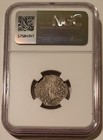 Ngc Livonia Johannes Ii Bertkow  1473-85   Silver Pfennig Dorpat Mint Au55